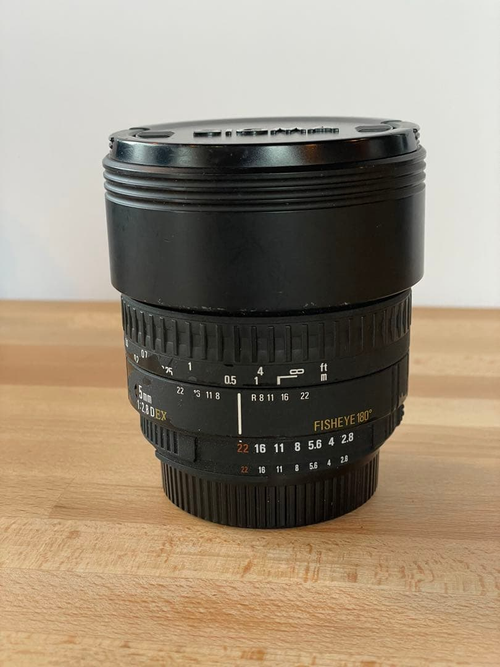 Sigma Lens (Single Focus) F2.8 D Ex Fisheye