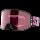 Sunglasses Salomon Sentry Pro Sigma Goggles Black Qst Xsigma Silver Pinksigma