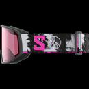 Sunglasses Salomon Sentry Pro Sigma Goggles Black Qst Xsigma Silver Pinksigma