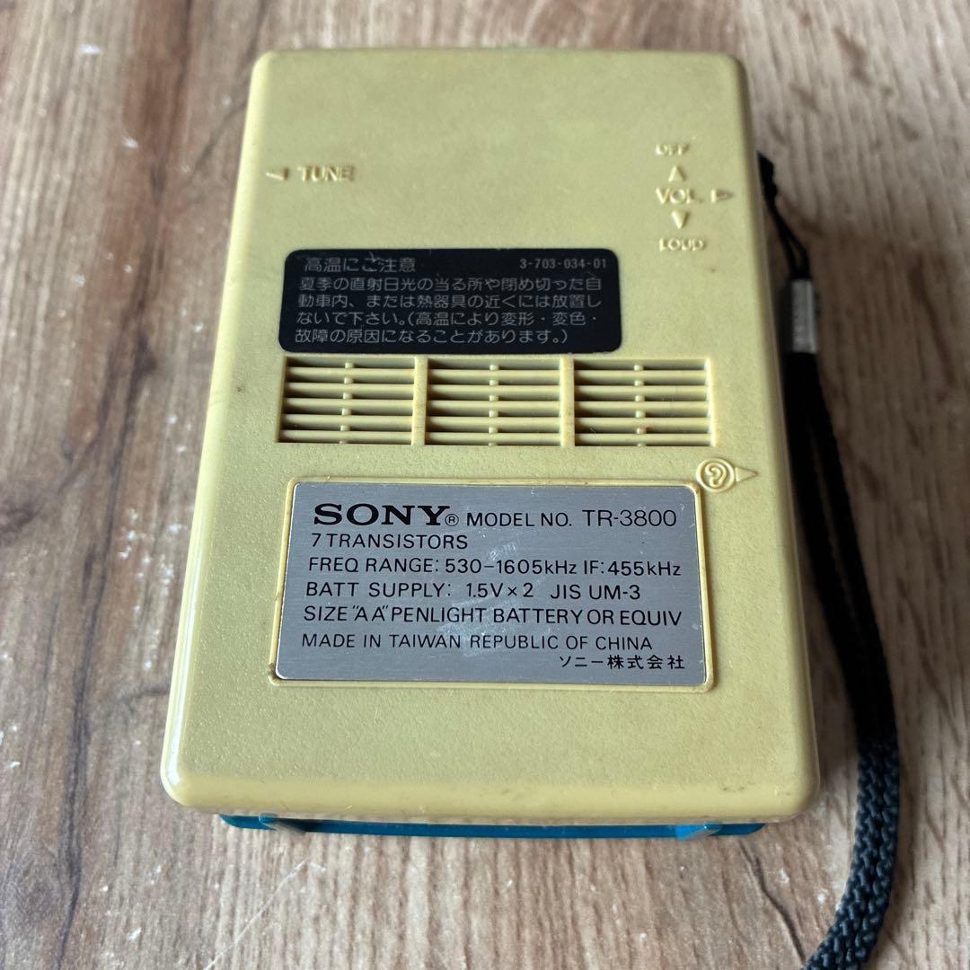 Radios Radio Cassette Players Sony Tr-3800