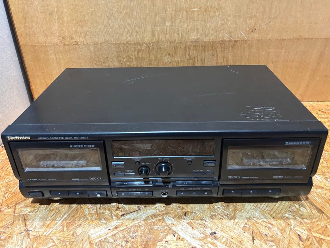 Technics Cd, Md Cassette Decks Rs-Tr575