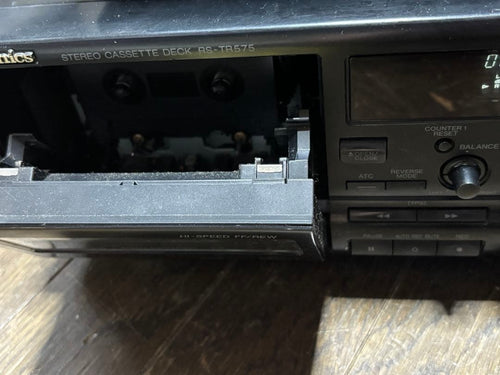 Technics Cd, Md Cassette Decks Rs-Tr575