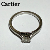 Cartier Rings D0.30Ct Pt950 8
