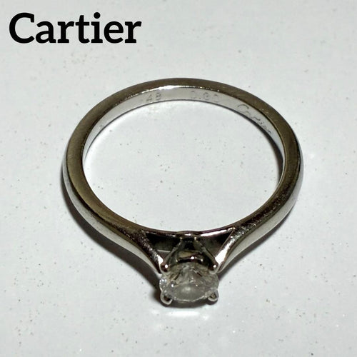 Cartier Rings D0.30Ct Pt950 8