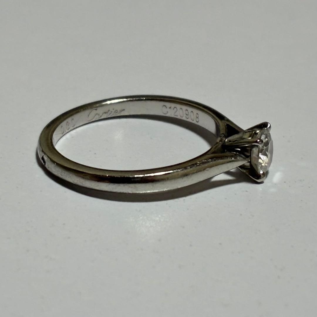 Cartier Rings D0.30Ct Pt950 8