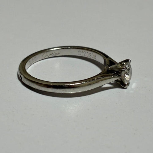 Cartier Rings D0.30Ct Pt950 8