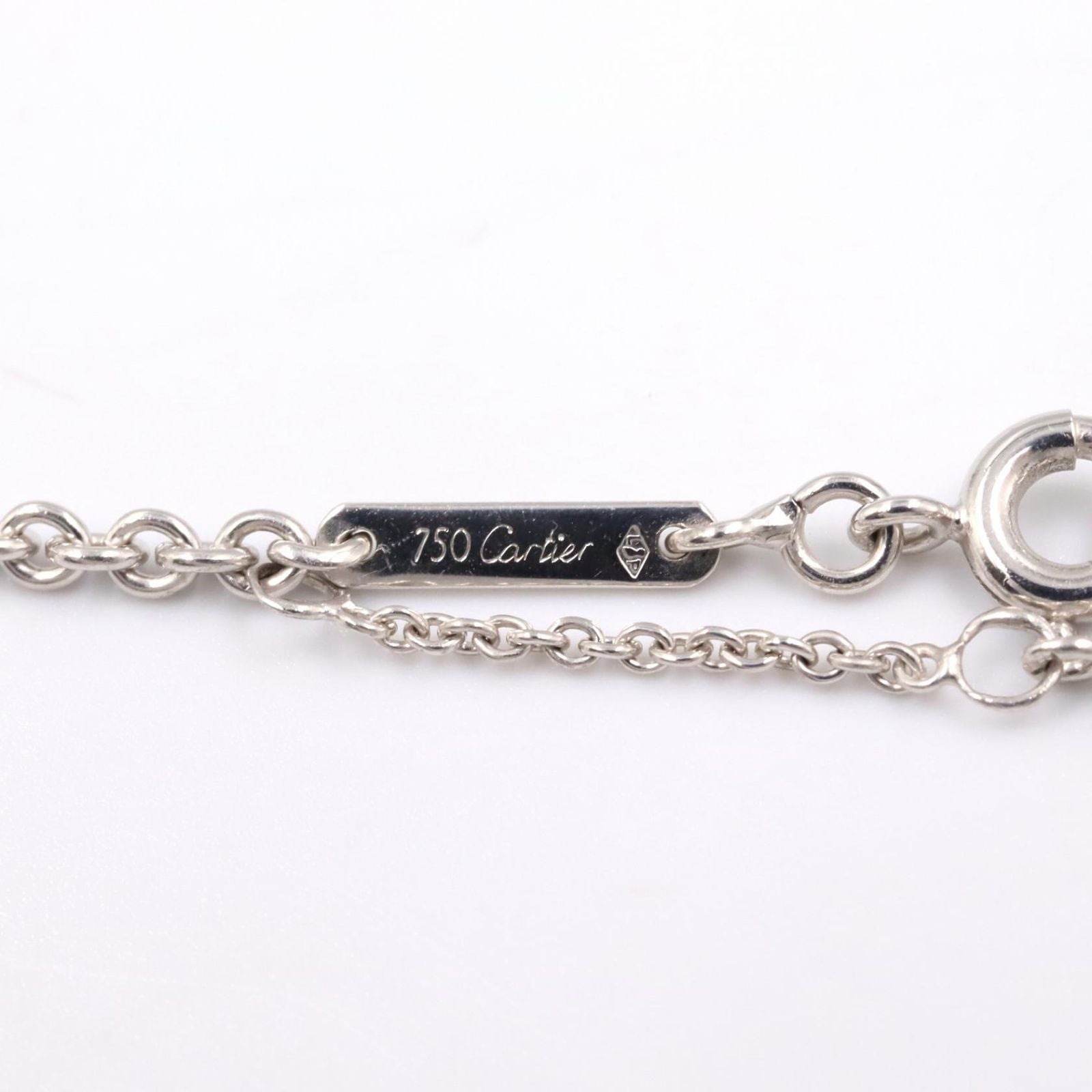 Cartier Necklace 42/43Cm K18Wg Used A