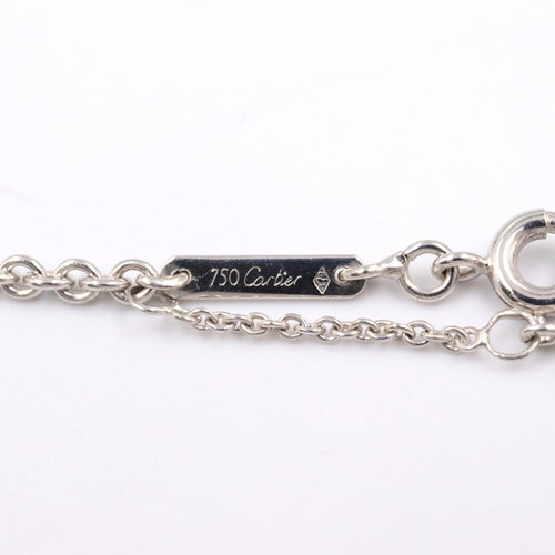 Cartier Necklace 42/43Cm K18Wg Used A