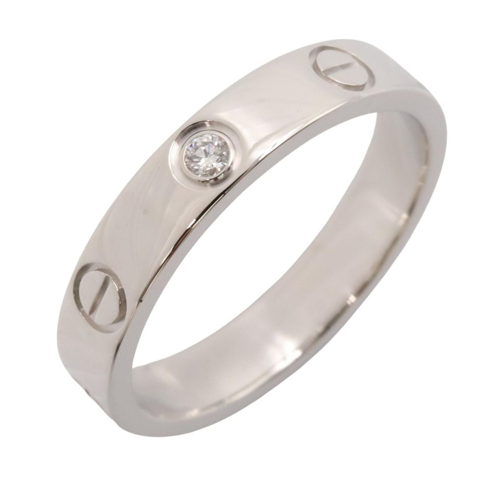 Cartier Ring 1Pd B4050500 K18Wg Used A