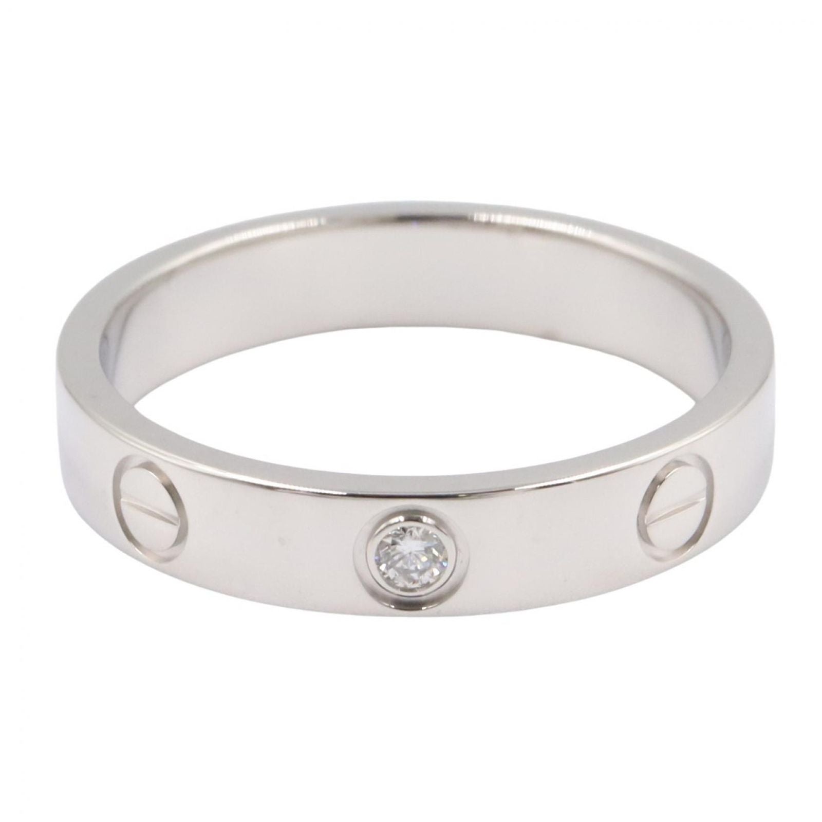 Cartier Ring 1Pd B4050500 K18Wg Used A
