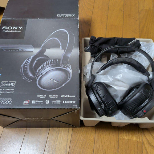 Sony Wireless Headphones Mdr-Ds7500