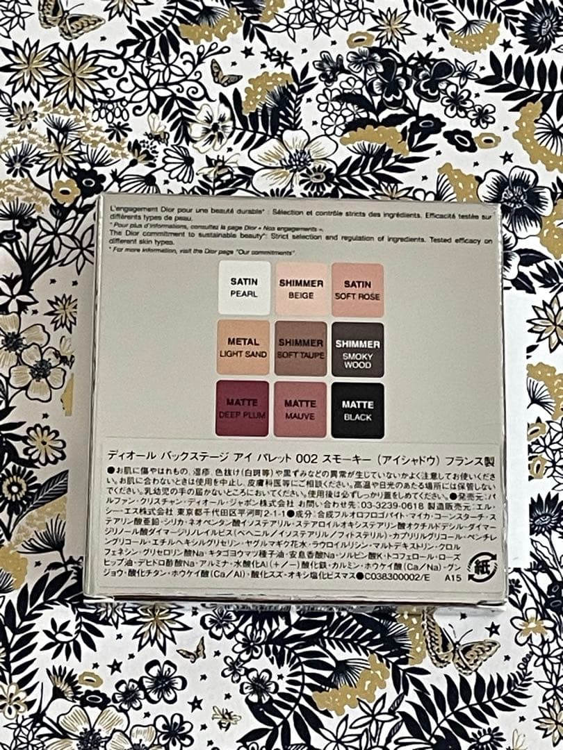 Dior Backstage Eyeshadow Palettes 002