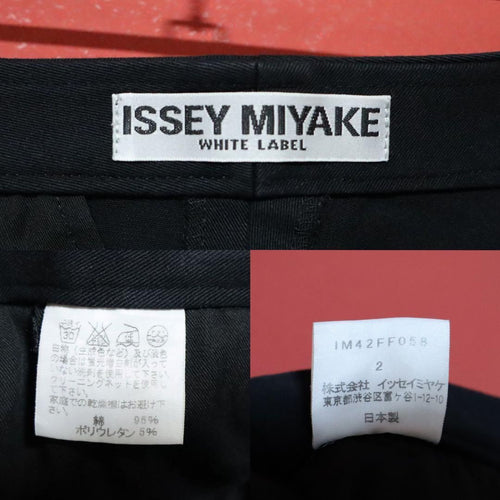Issey Miyake Skinny Pants White Lable