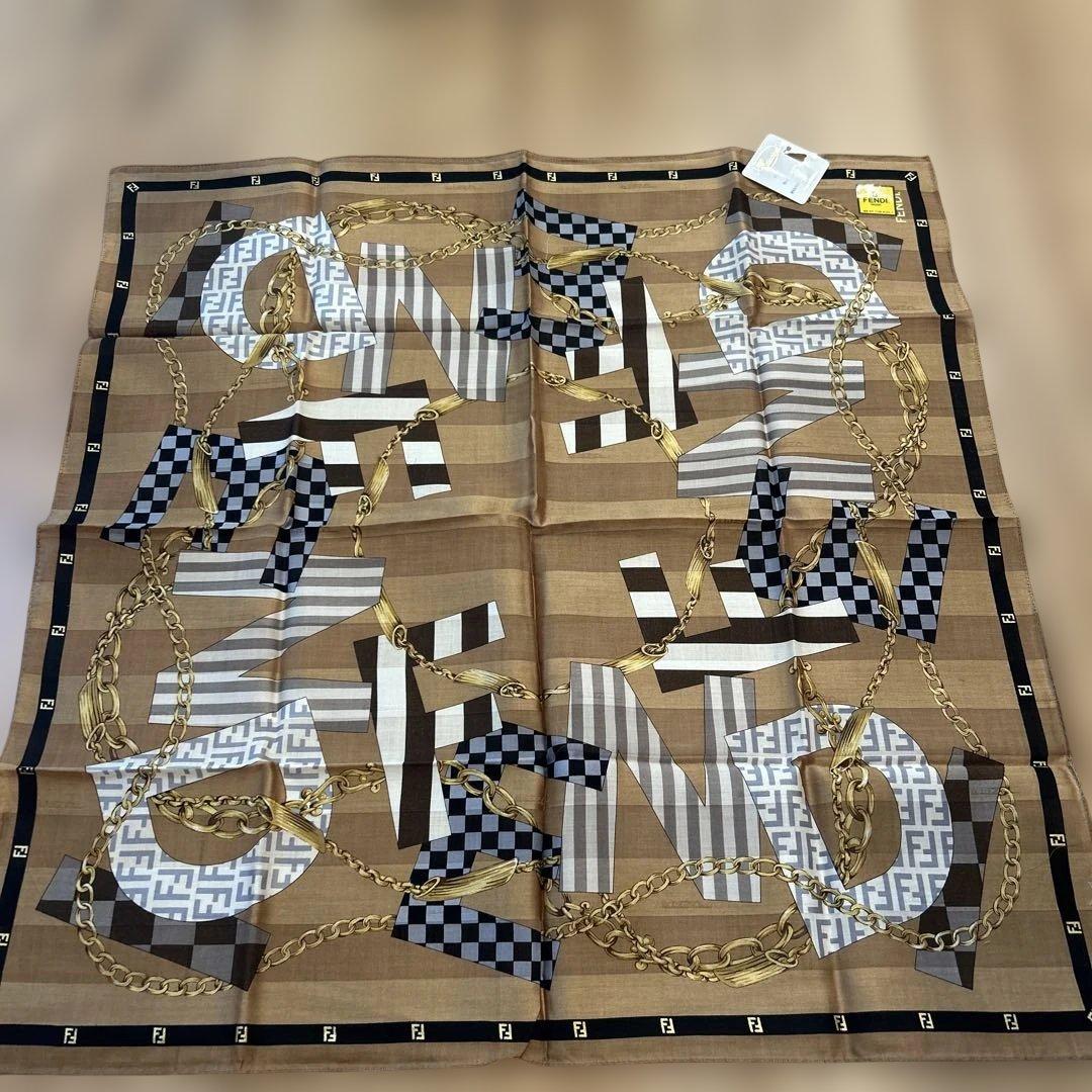 Fendi Bandanas Thin Scarves