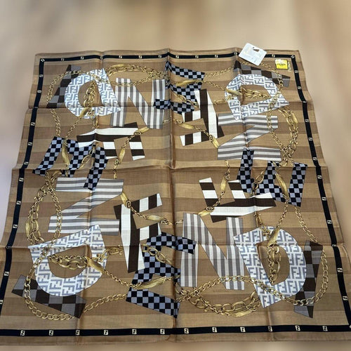 Fendi Bandanas Thin Scarves
