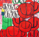 Heralbony Stall Shawl Apples Paris Edition