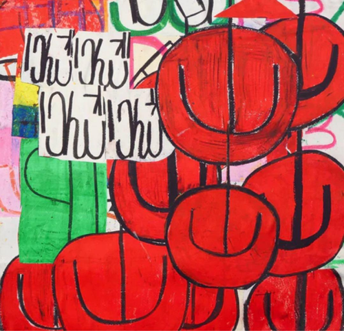 Heralbony Stall Shawl Apples Paris Edition