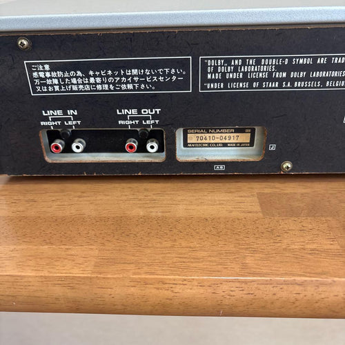 Akai Professional Cd Md Cassette Deck Gx-F66Rc