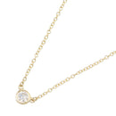 Tiffany Necklace Co 40.5 K18 Used A