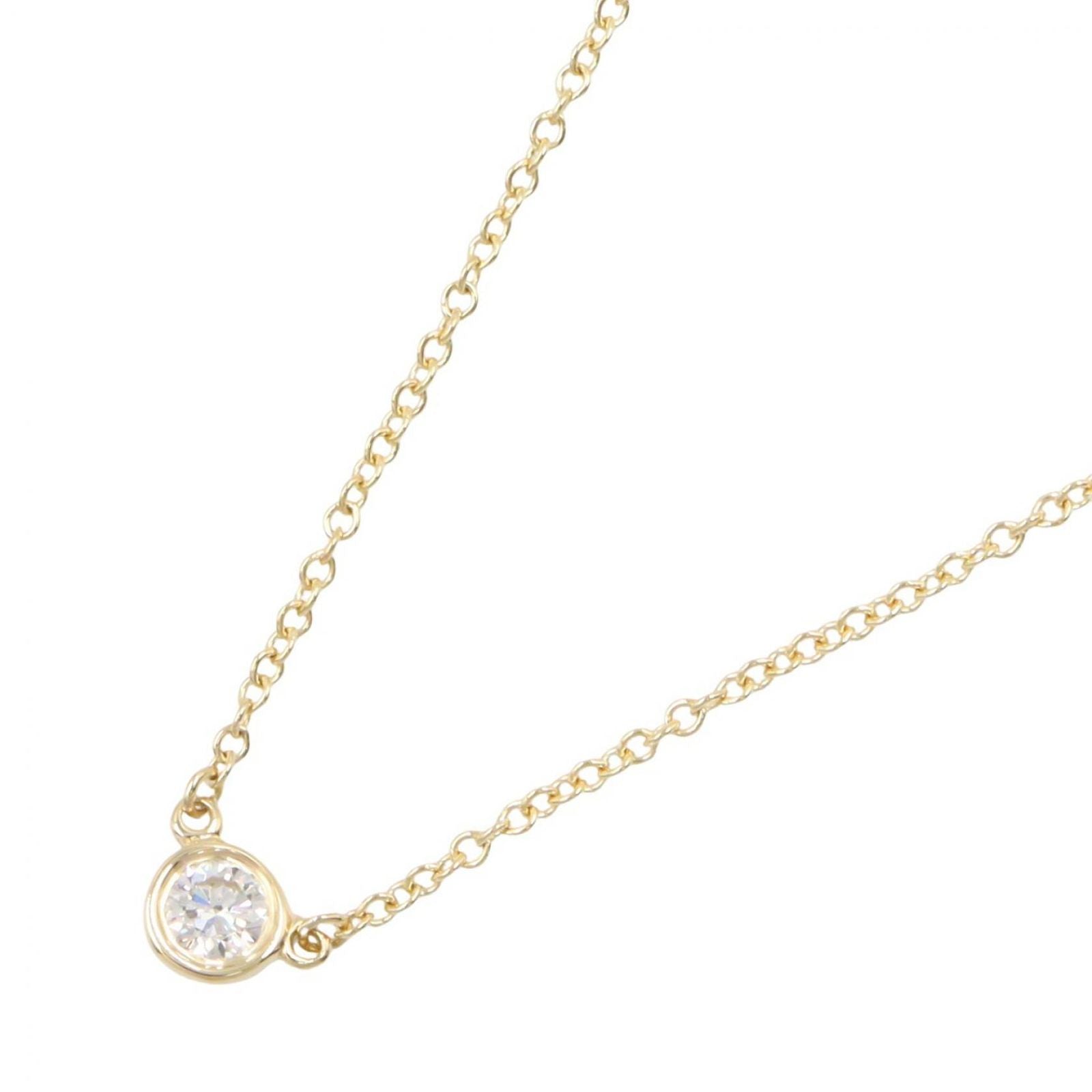 Tiffany Necklace Co 40.5 K18 Used A