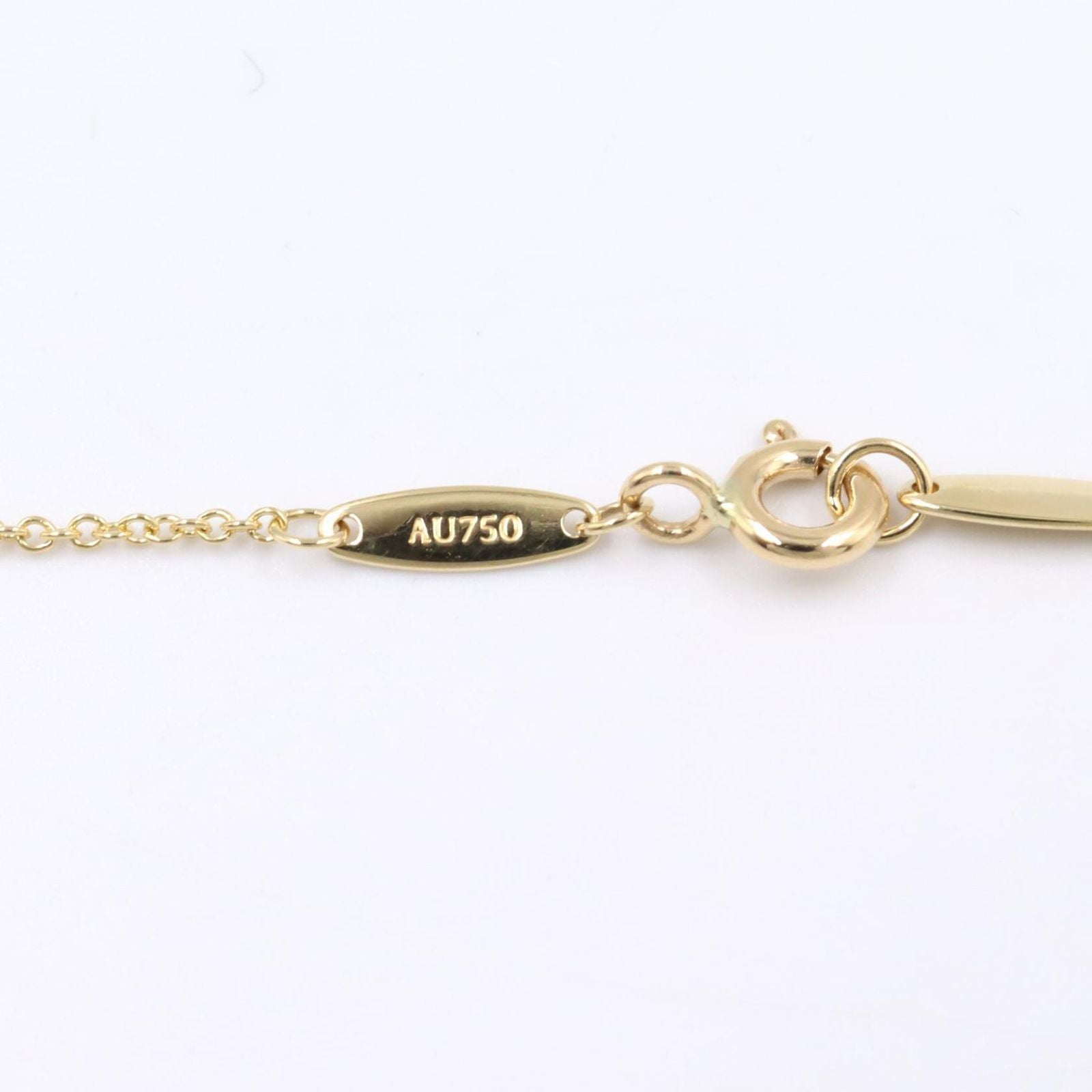 Tiffany Necklace Co 40.5 K18 Used A