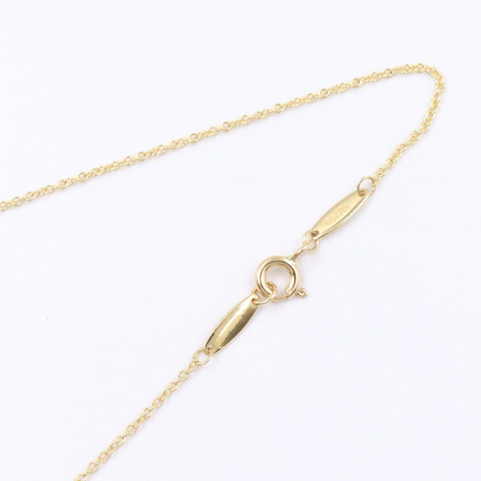 Tiffany Necklace Co 40.5 K18 Used A