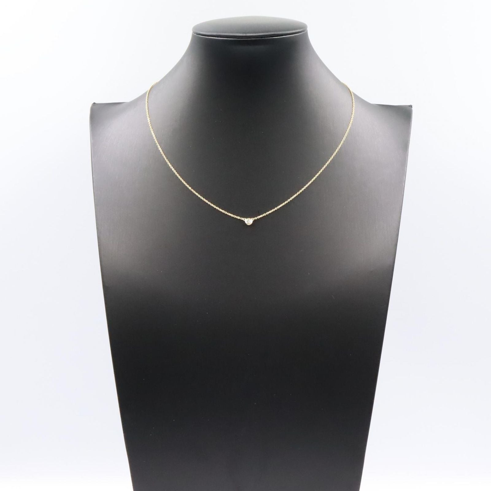Tiffany Necklace Co 40.5 K18 Used A