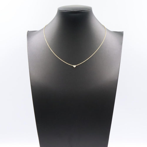 Tiffany Necklace Co 40.5 K18 Used A