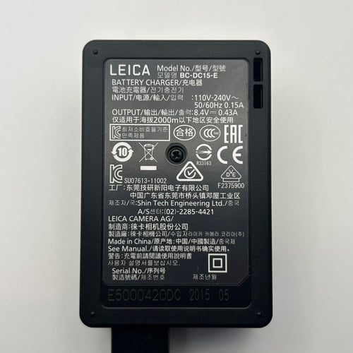 Leica Digital Camera Charger Bc-Dc15-E D-Lux Typ109, D-Lux7, C-Lux