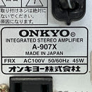 Premium Amplifier Onkyo A-907X Ac 100V 45W F11439203