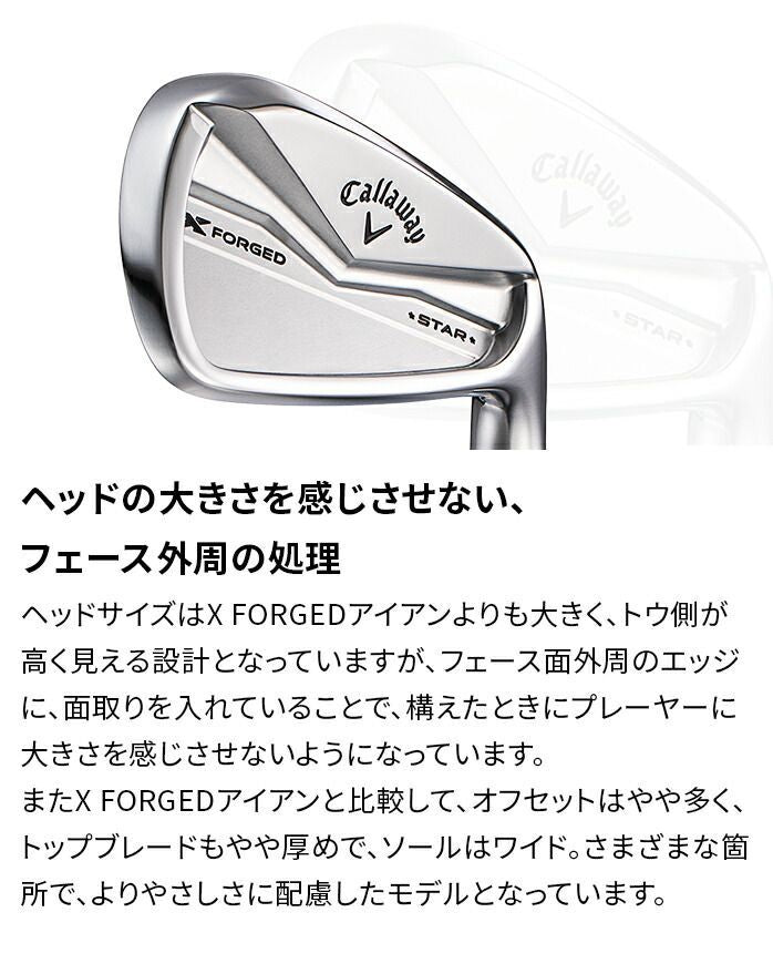 Callaway Golf Iron Set X 6 5I 6I 7I 8I 9I Pw Forged Star Ns Pro 950Gh Neo
