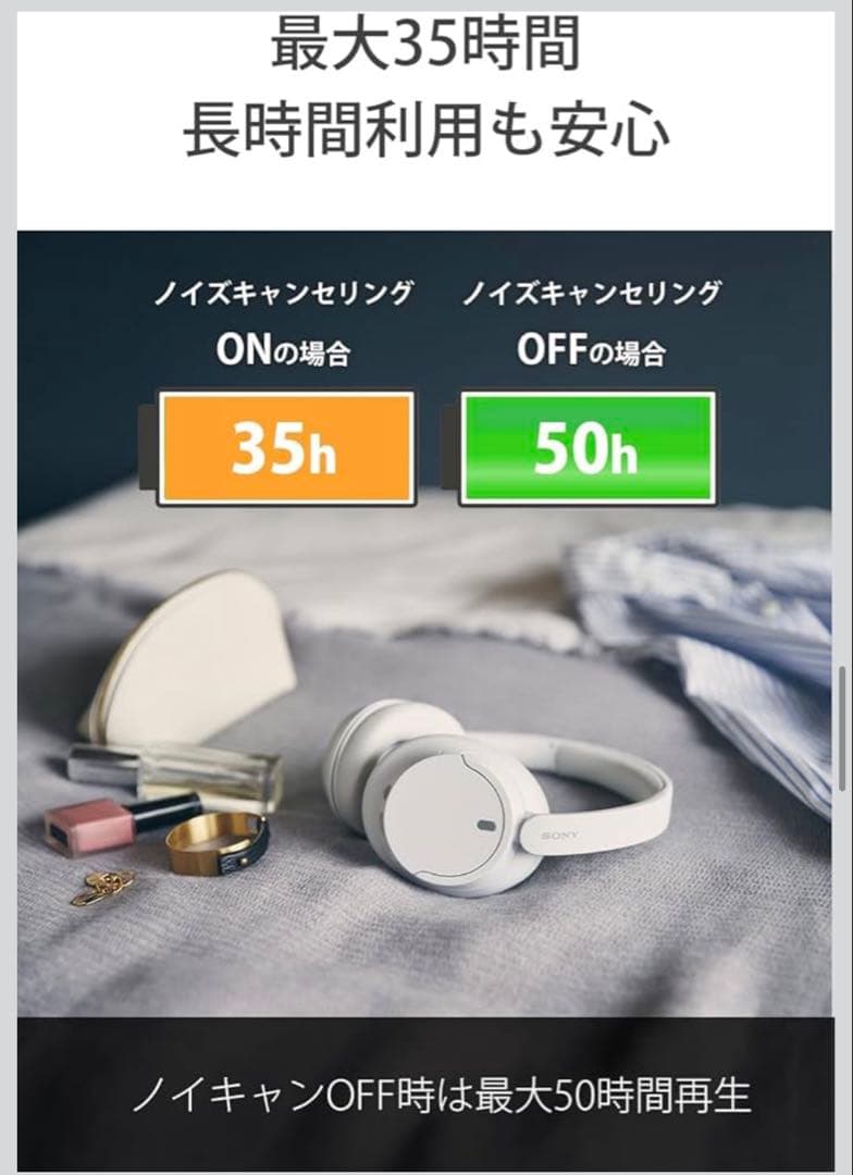 Sony Wireless Headphones Wh-Ch720N