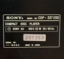 Sony Cd Sacd Players Cdp-337Esd