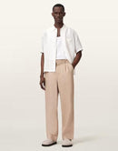 All Saints Others Allsaints Roland Tailored Pants Beige