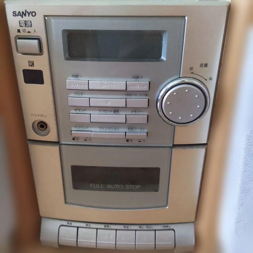 Sanyo Cd, Md Cassette Decks