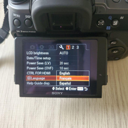 Sony Digital Slr 550