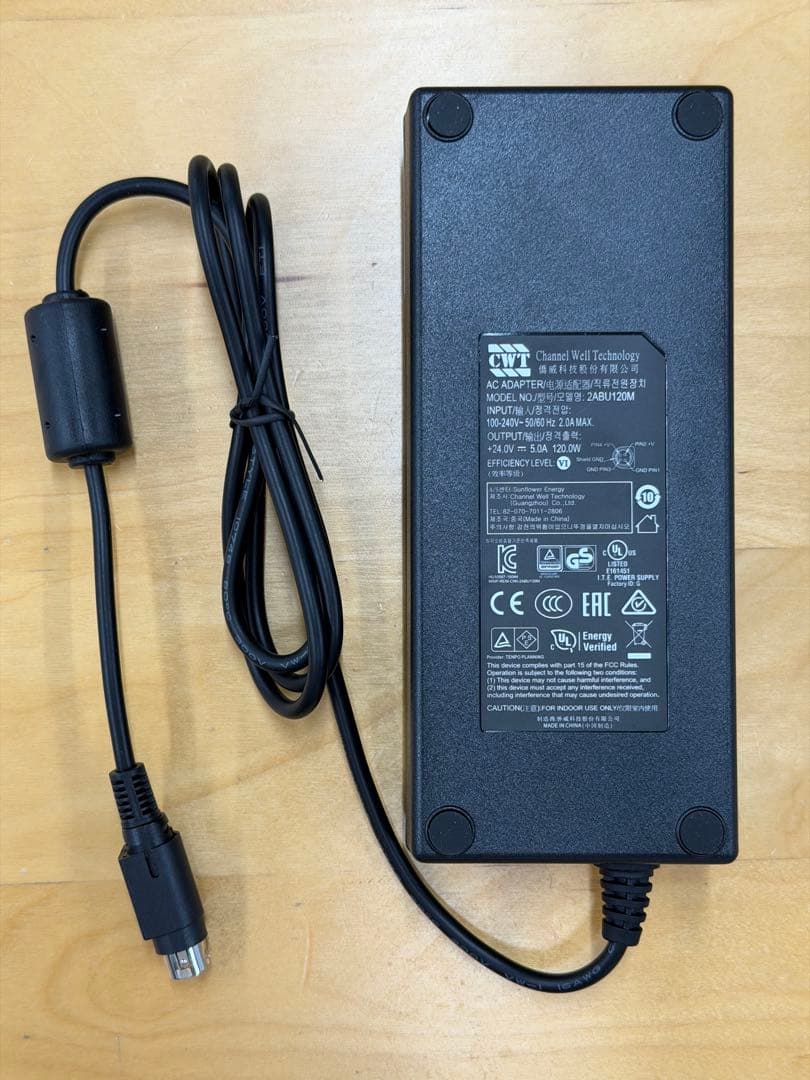 Power Adapters Chargers Cwt Ac 2Abu120M 24V 5.0A 120W 8