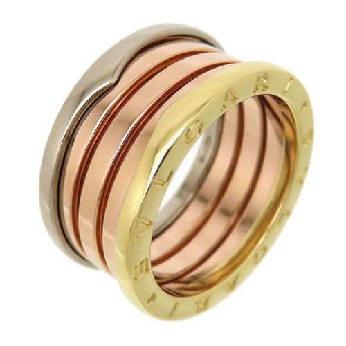 Bvlgari Ring M #58 Au750 (K18Pg K18Yg K18Wg)