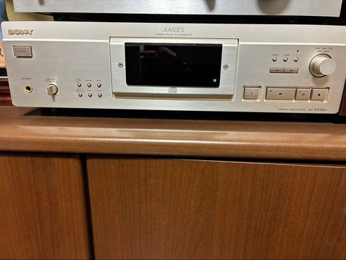 Cd, Md Cassette Decks Sony Cdp-Xa50Es