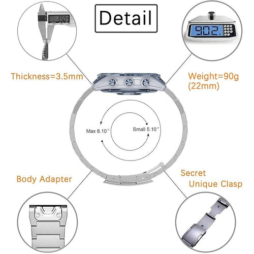 Case Maktech 5 Garmin Fenix 8 51Mm/7X/6X/5X/7X Pro/6X Pro/5X Plus, Instinct 2X 1