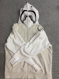 A Bathing Ape Hoodies Shark Full Zip Hoodie M