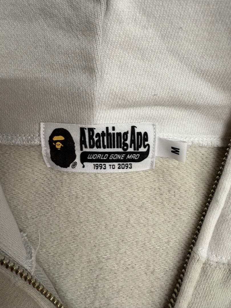 A Bathing Ape Hoodies Shark Full Zip Hoodie M