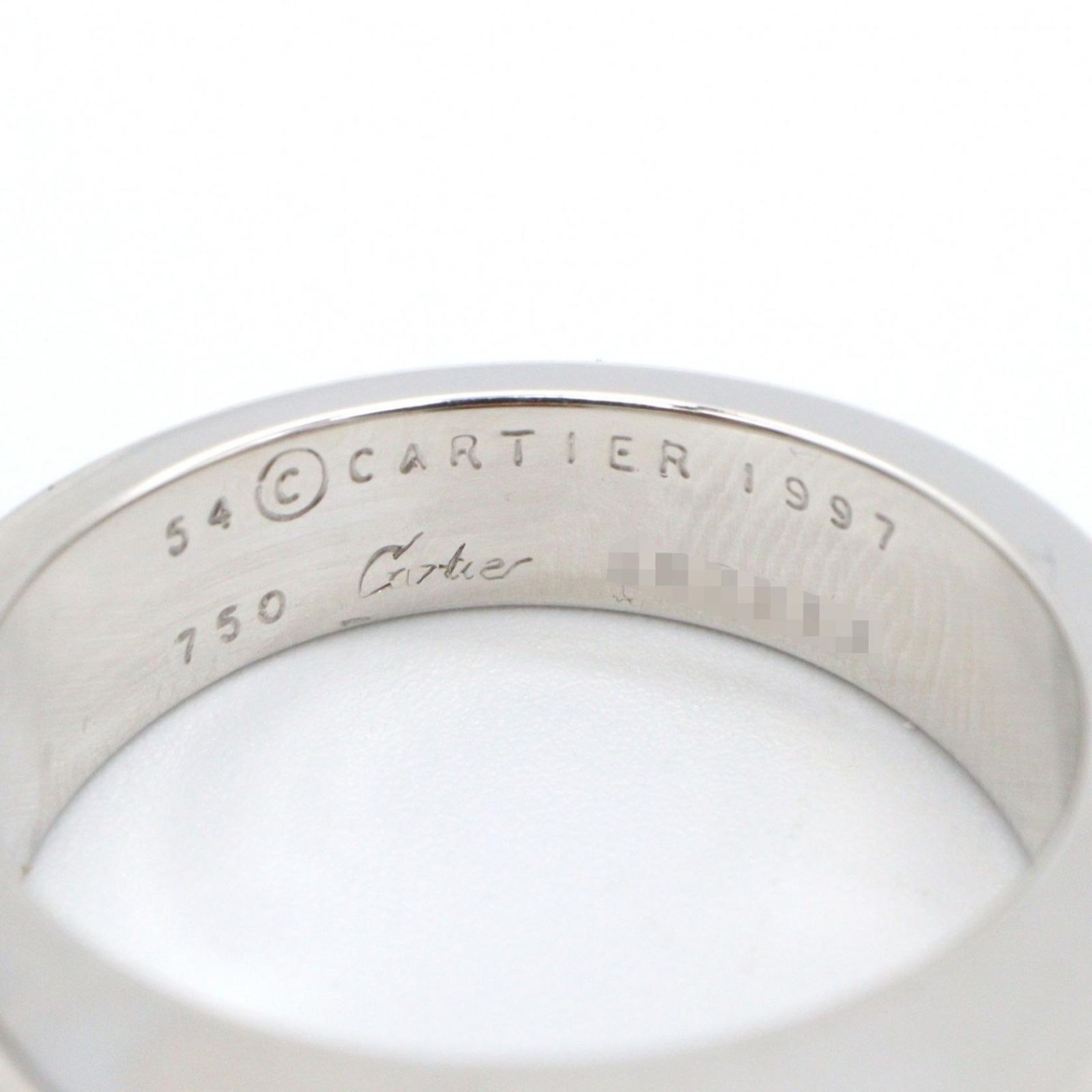 Cartier Ring K18Wg Used A