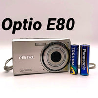 Pentax Compact Digital Cameras Optio E80 Silver