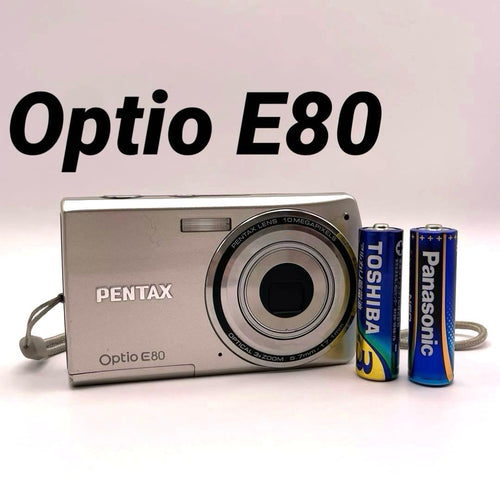Pentax Compact Digital Cameras Optio E80 Silver