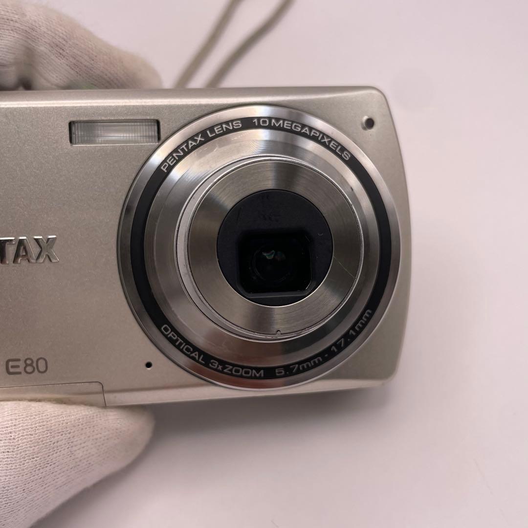 Pentax Compact Digital Cameras Optio E80 Silver
