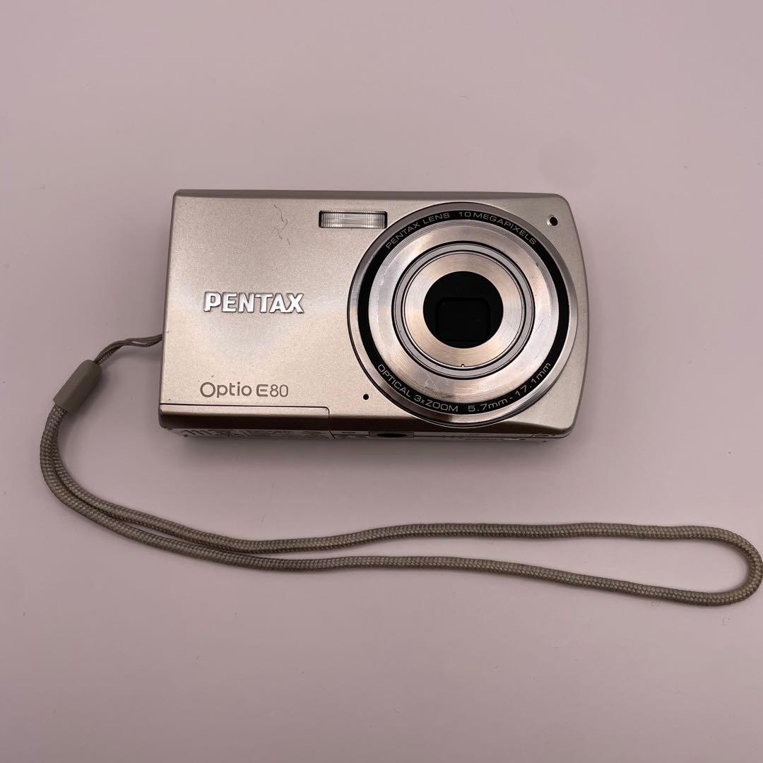 Pentax Compact Digital Cameras Optio E80 Silver