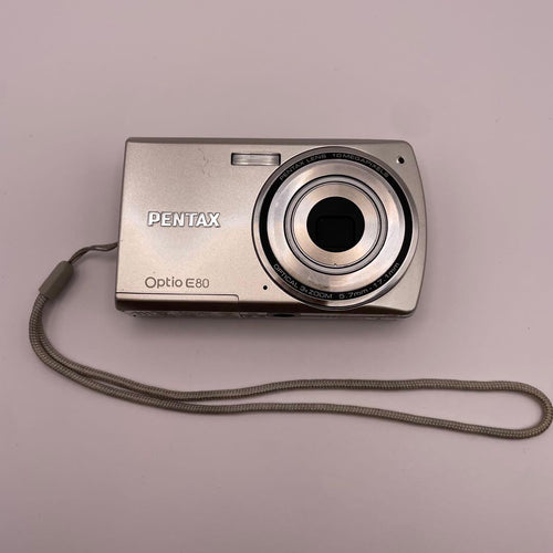 Pentax Compact Digital Cameras Optio E80 Silver