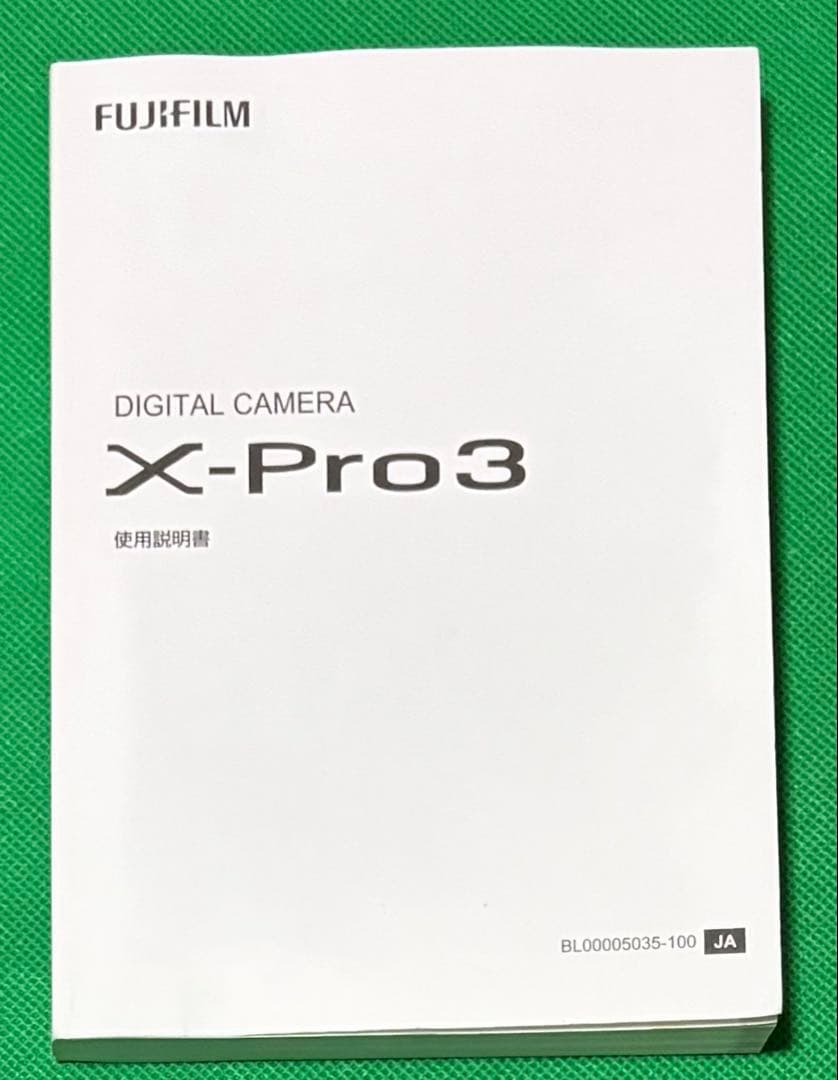 Mirrorless Interchangeable Lips Fujifilm X-Pro3 -Db Dr Mhg-Xpro3