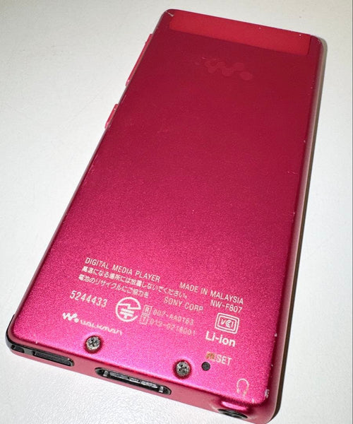 Sony Digital Audio Players Nw-F807 Android Bluetooth
